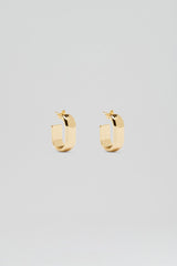 Jewelry | Women Scanlan Theodore ROLO HOOP EARRINGS Light.gold