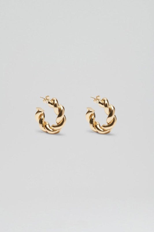 Jewelry | Women Scanlan Theodore TWIST EARRINGS Light.gold