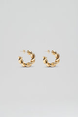 Jewelry | Women Scanlan Theodore TWIST EARRINGS Light.gold
