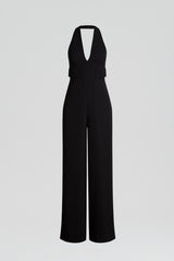 Jumpsuits | Women Scanlan Theodore WOOL BARATHEA JUMPSUIT Black