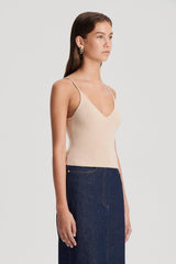 Knitwear | Women Scanlan Theodore CASHMERE CAMISOLE Oat