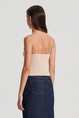 Knitwear | Women Scanlan Theodore CASHMERE CAMISOLE Oat