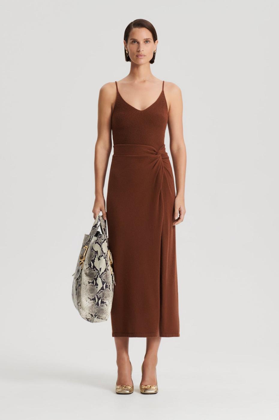 Knitwear | Women Scanlan Theodore CASHMERE CAMISOLE Spice