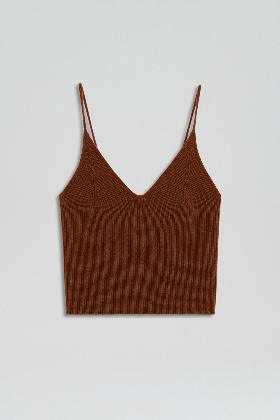 Knitwear | Women Scanlan Theodore CASHMERE CAMISOLE Spice