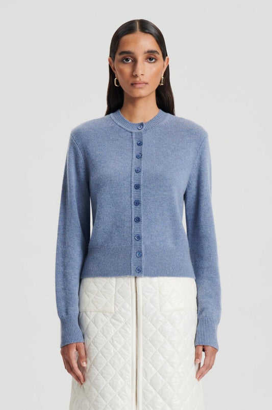 Knitwear | Women Scanlan Theodore CASHMERE CARDIGAN Denim