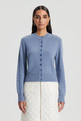 Knitwear | Women Scanlan Theodore CASHMERE CARDIGAN Denim