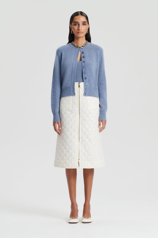 Knitwear | Women Scanlan Theodore CASHMERE CARDIGAN Denim