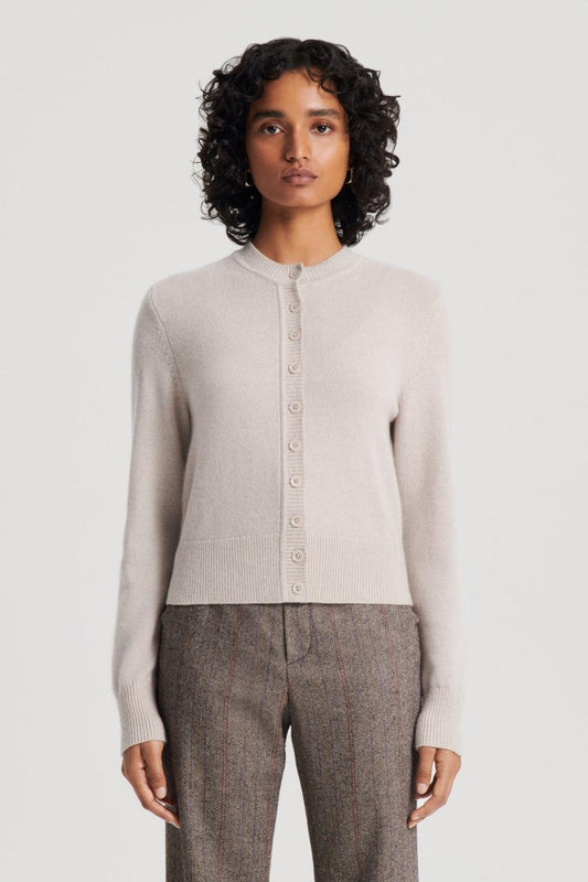 Knitwear | Women Scanlan Theodore CASHMERE CARDIGAN Dove
