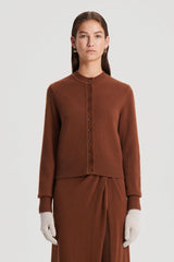 Knitwear | Women Scanlan Theodore CASHMERE CARDIGAN Spice