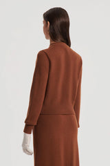 Knitwear | Women Scanlan Theodore CASHMERE CARDIGAN Spice
