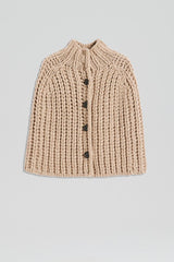 Knitwear | Women Scanlan Theodore HANDKNIT CAPE Taupe
