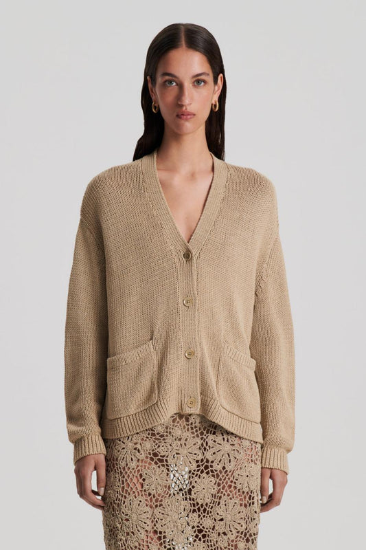 Knitwear | Women Scanlan Theodore SILK COTTON V Pebble