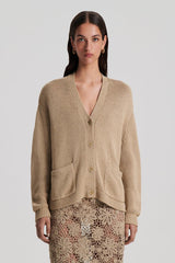 Knitwear | Women Scanlan Theodore SILK COTTON V Pebble