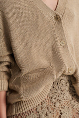 Knitwear | Women Scanlan Theodore SILK COTTON V Pebble