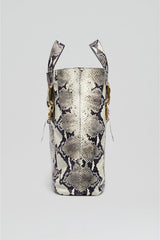 Leather | Women Scanlan Theodore LEATHER REPTILE BAG Stone