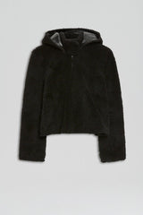 Leather | Women Scanlan Theodore SHEARLING JACKET Black.black