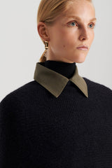 Scarves | Women Scanlan Theodore FRINGED CAPE Black