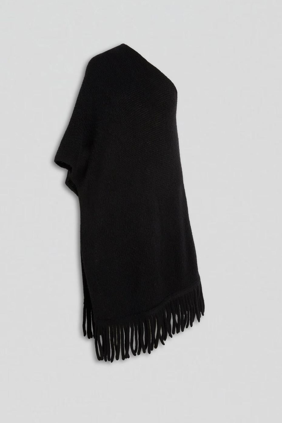 Scarves | Women Scanlan Theodore FRINGED CAPE Black