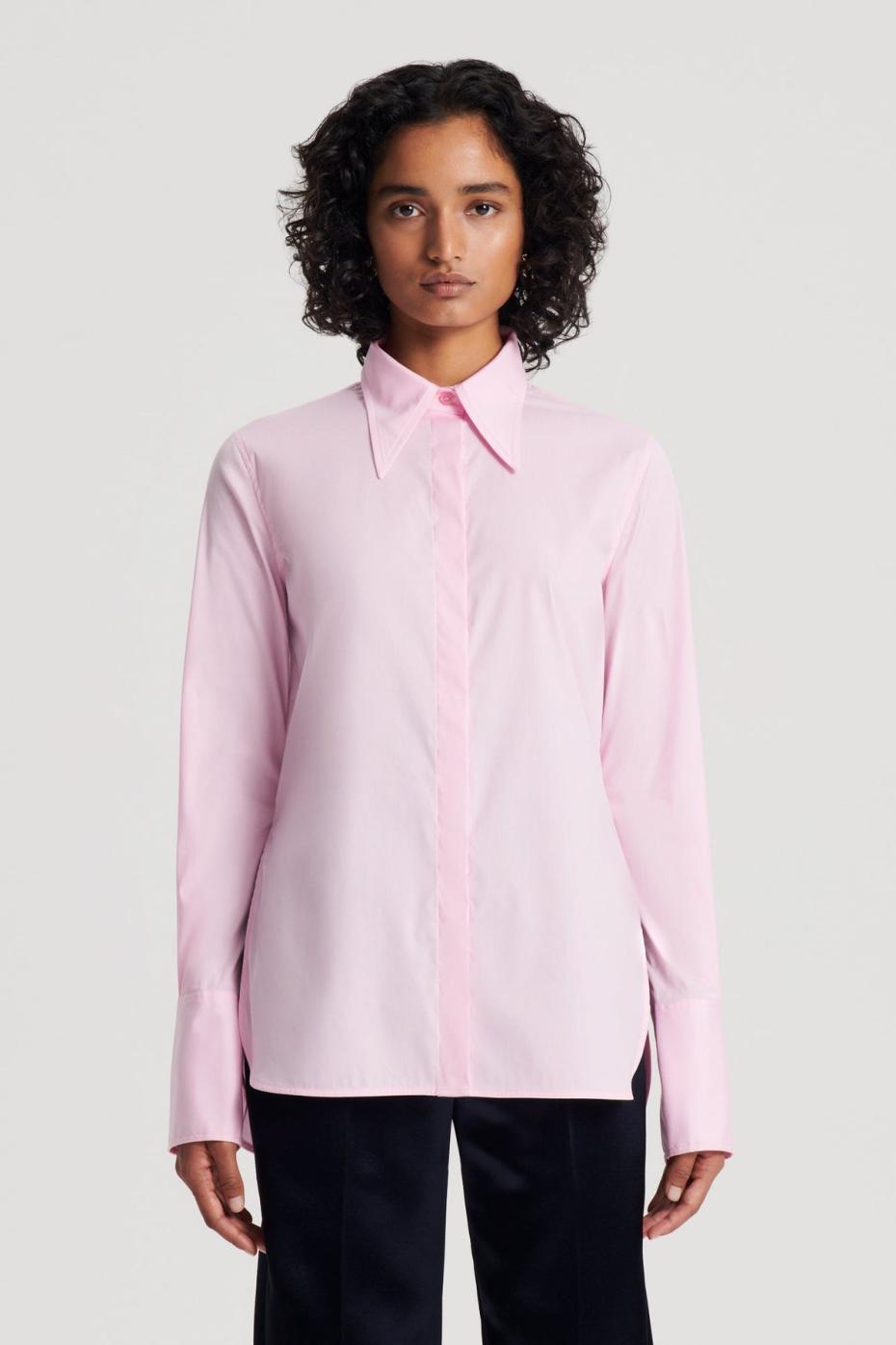 Shirts | Women Scanlan Theodore COTTON SHIRT Pink