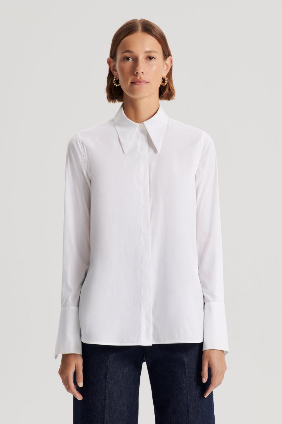 Shirts | Women Scanlan Theodore COTTON SHIRT White