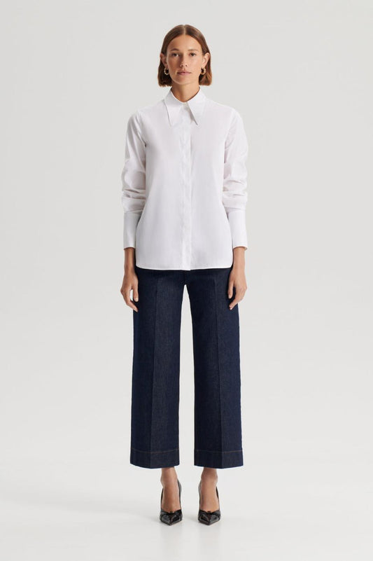 Shirts | Women Scanlan Theodore COTTON SHIRT White