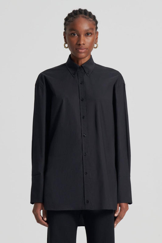 Shirts | Women Scanlan Theodore PARACHUTE COTTON SHIRT Black
