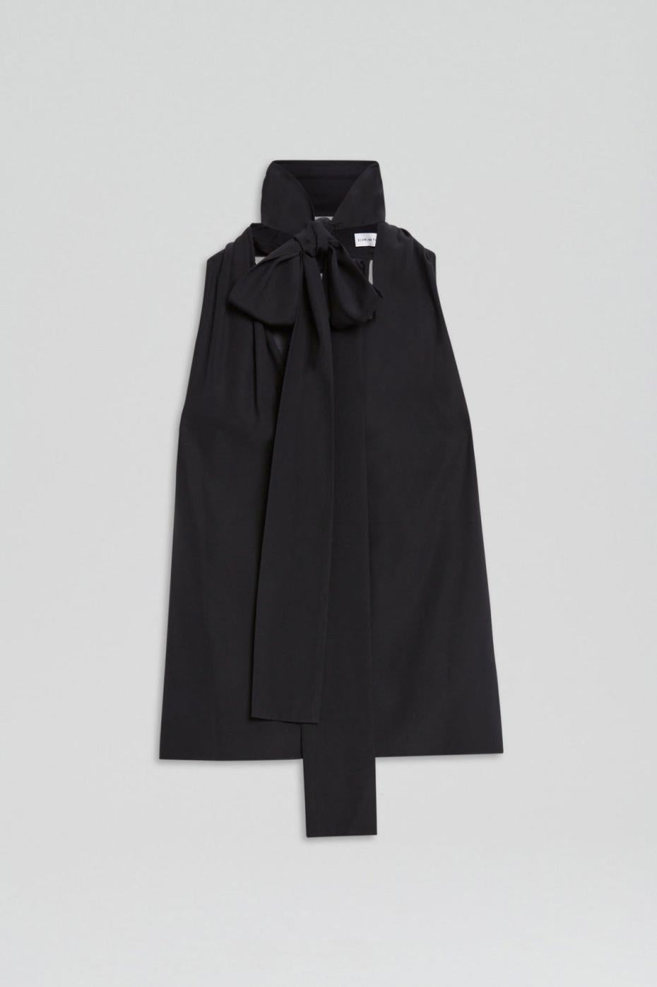 Shirts | Women Scanlan Theodore SILK TIE NECK CAMI Navy