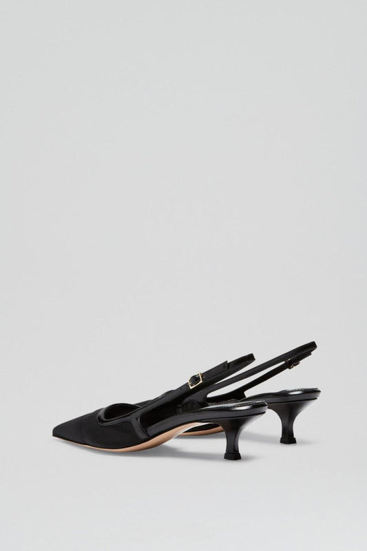 Shoes | Women Scanlan Theodore FINE MESH SLINGBACK 4.5 Black
