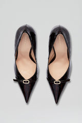 Shoes | Women Scanlan Theodore LEATHER EMBOSSED PUMP 9.5 Dark.mulberry