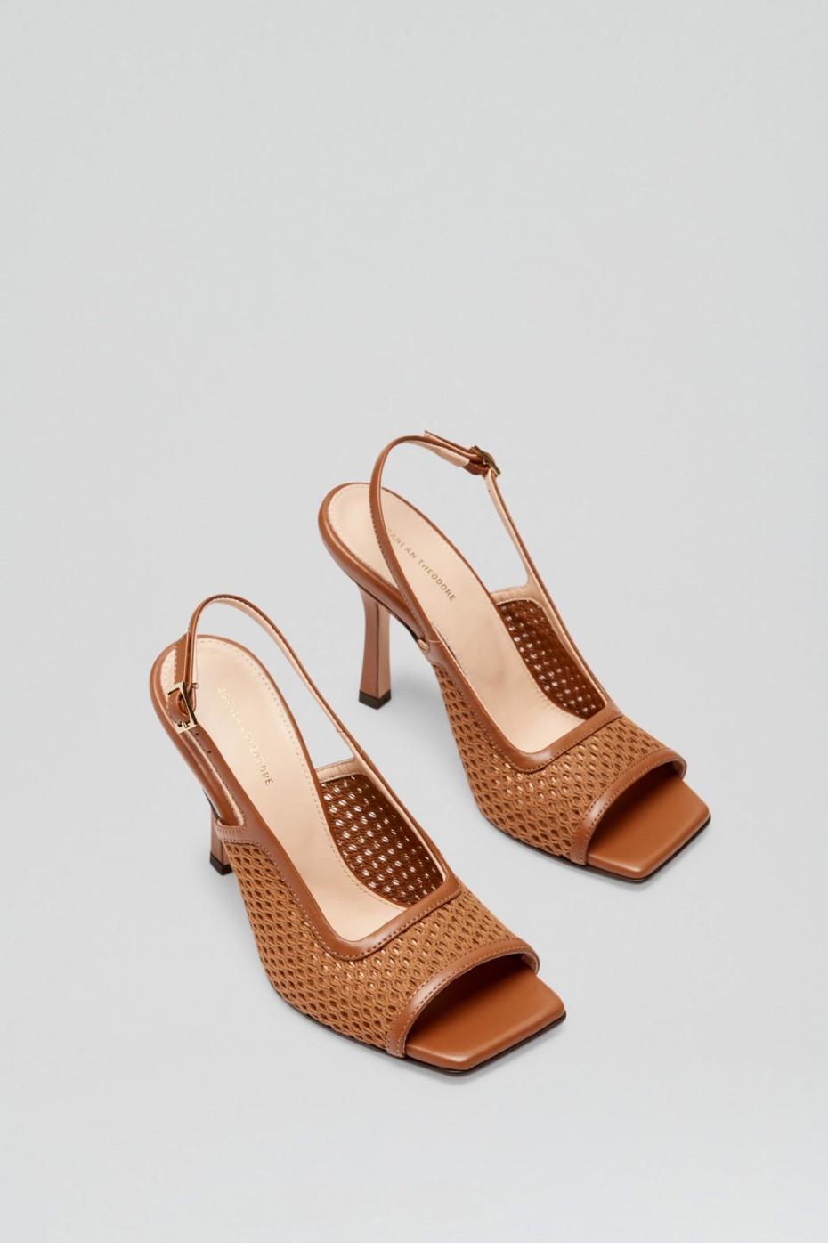 Shoes | Women Scanlan Theodore MESH SLINGBACK 9.5 Tan