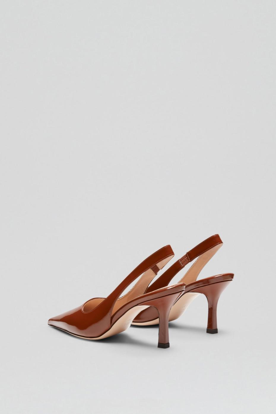 Shoes | Women Scanlan Theodore POLISHED SLINGBACK 7.5 Cigar