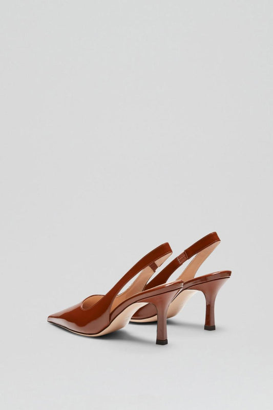 Shoes | Women Scanlan Theodore POLISHED SLINGBACK 7.5 Cigar