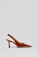 Shoes | Women Scanlan Theodore POLISHED SLINGBACK 7.5 Cigar