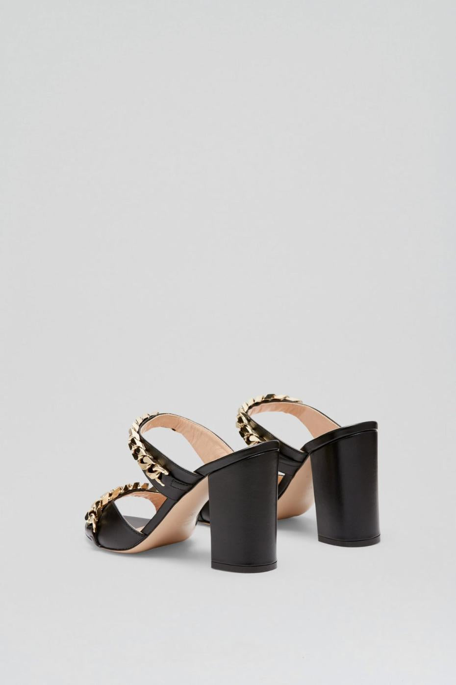 Shoes | Women Scanlan Theodore SANDAL WITH CHAINS DETAIL 9.5 Black