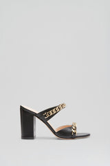 Shoes | Women Scanlan Theodore SANDAL WITH CHAINS DETAIL 9.5 Black