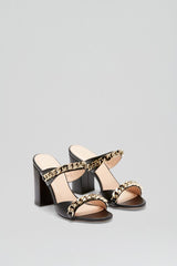 Shoes | Women Scanlan Theodore SANDAL WITH CHAINS DETAIL 9.5 Black