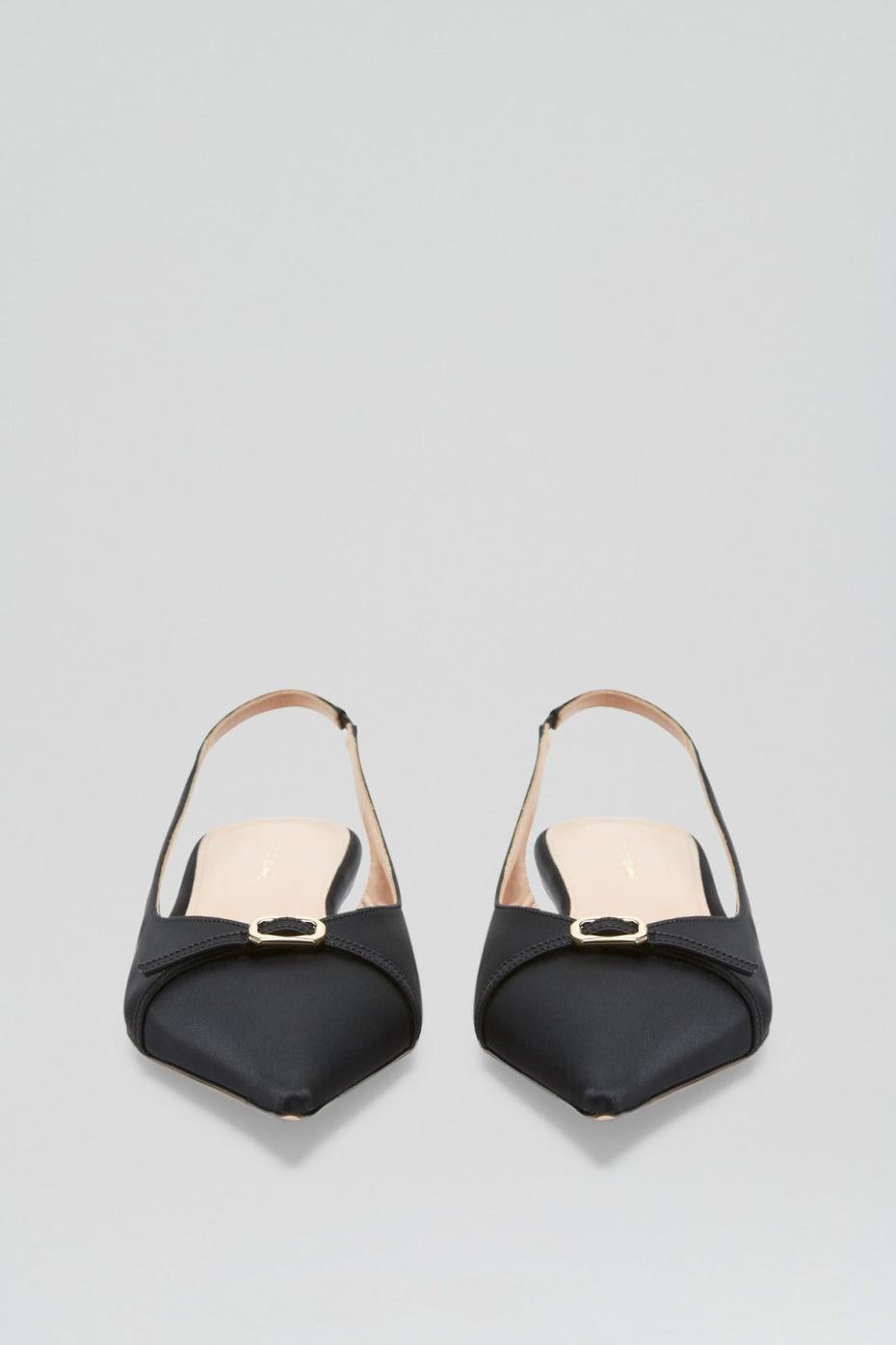 Shoes | Women Scanlan Theodore SATIN SLINGBACK 2 Black