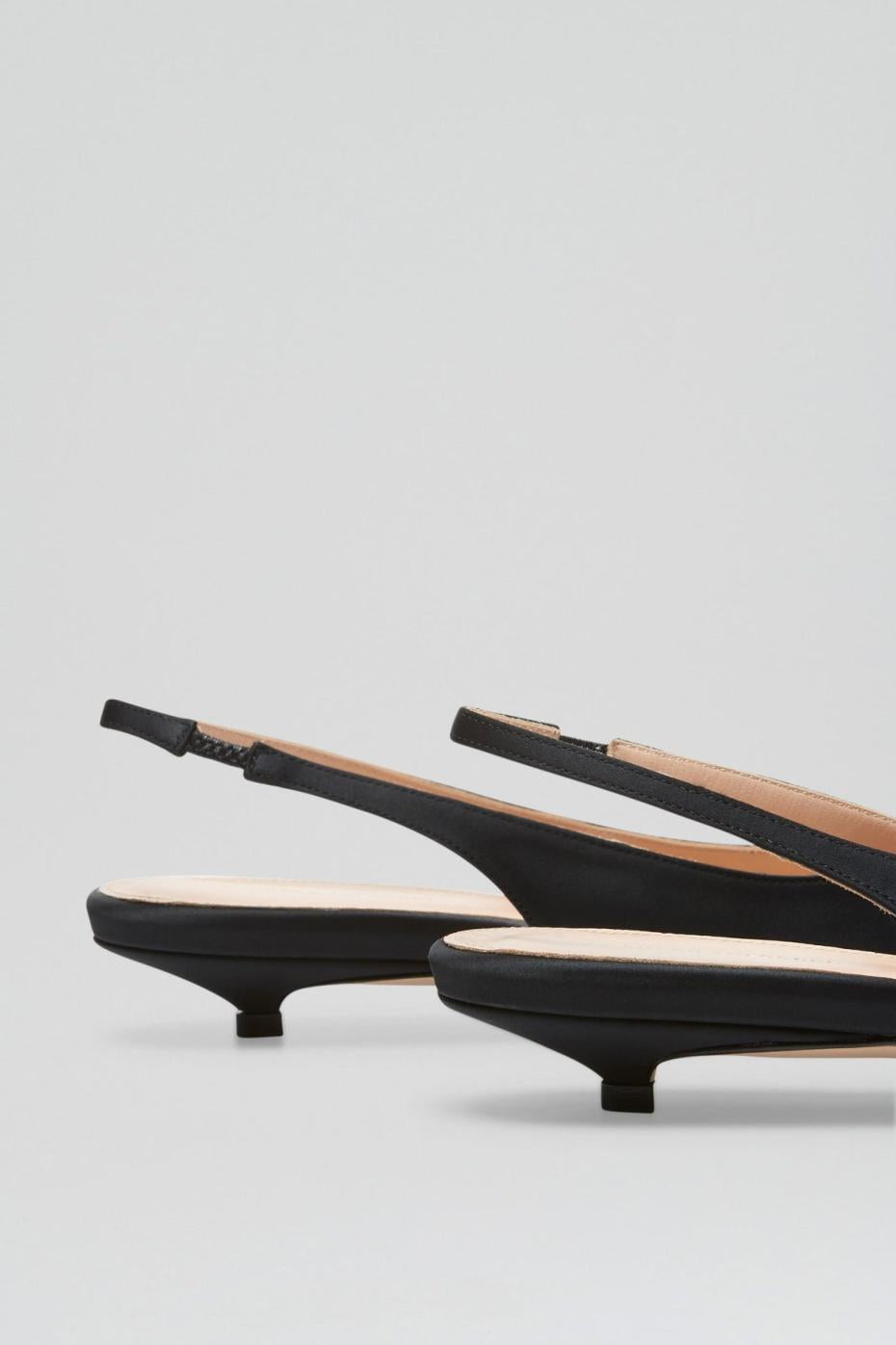 Shoes | Women Scanlan Theodore SATIN SLINGBACK 2 Black