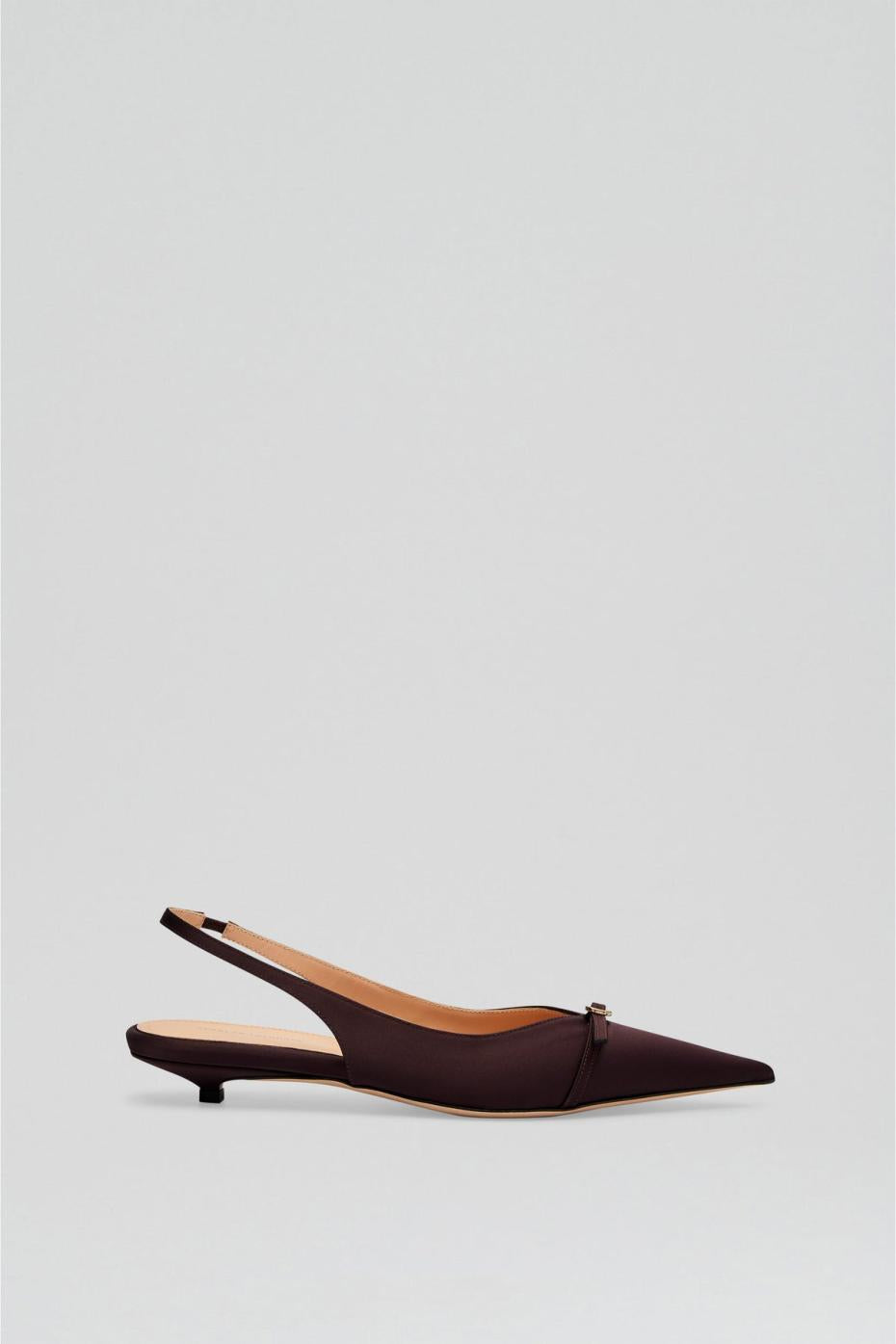Shoes | Women Scanlan Theodore SATIN SLINGBACK 2 Dark.mulberry