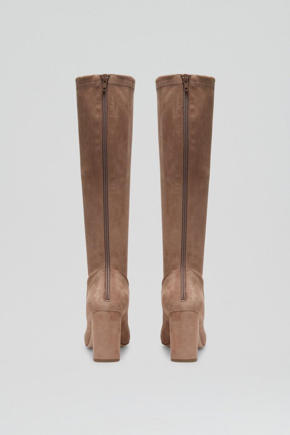 Shoes | Women Scanlan Theodore STRETCH BELOW THE KNEE BOOT 8.5 Camel.suede