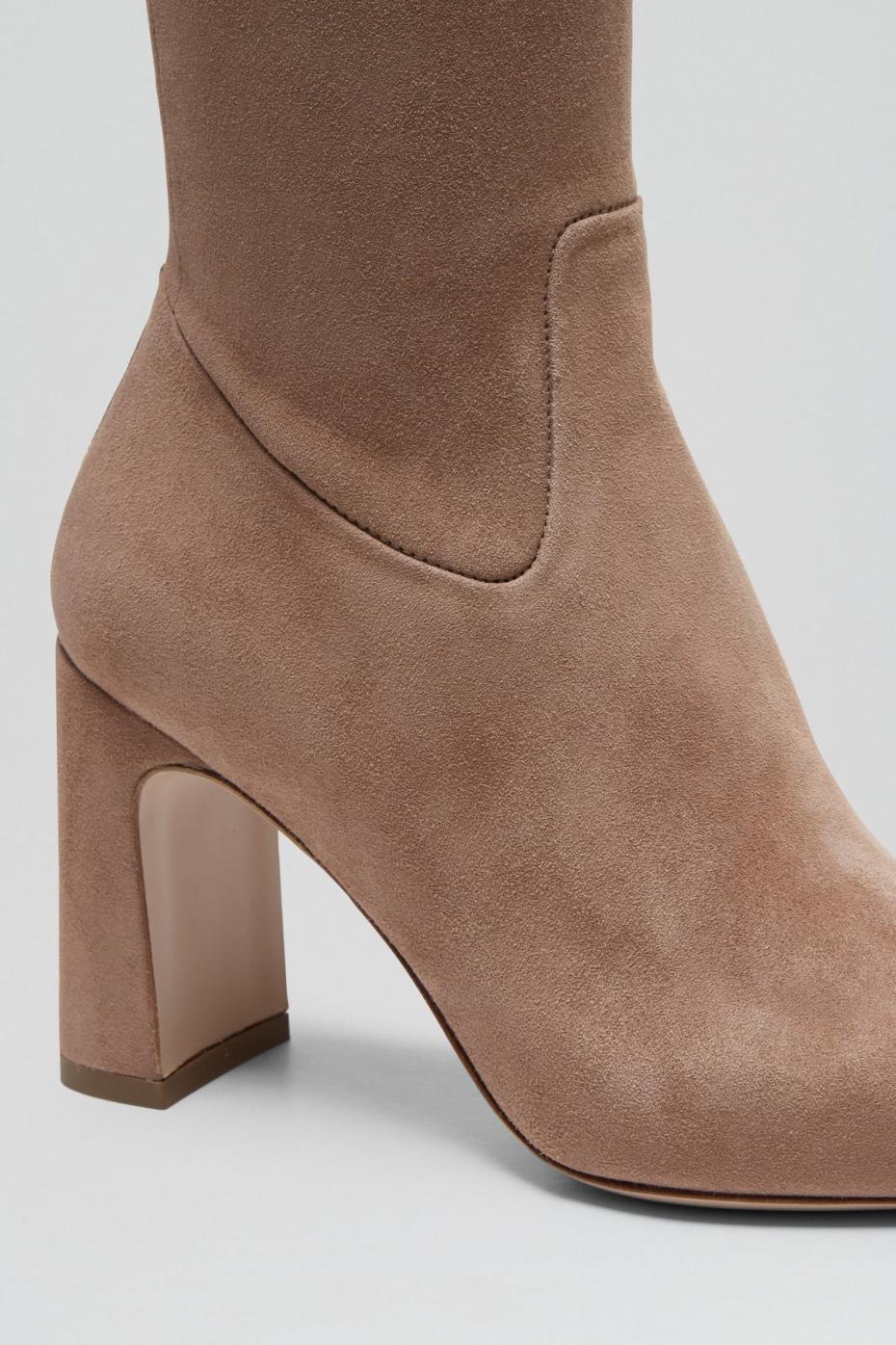 Shoes | Women Scanlan Theodore STRETCH BELOW THE KNEE BOOT 8.5 Camel.suede