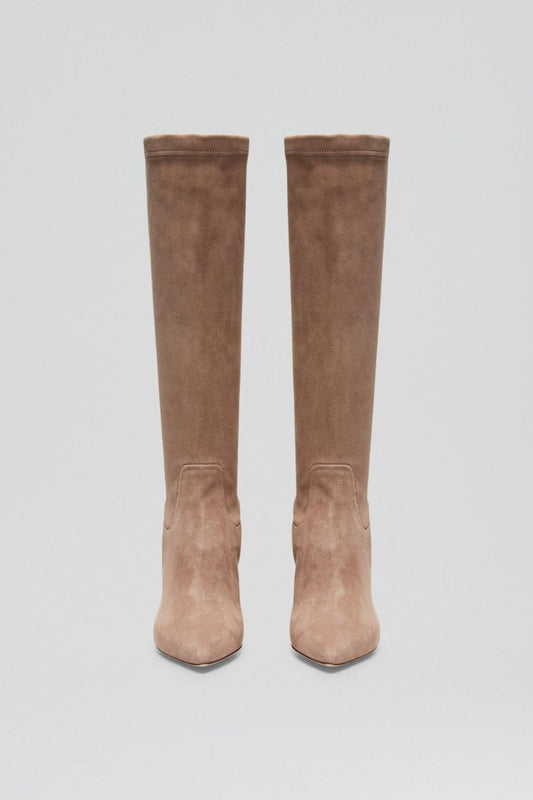 Shoes | Women Scanlan Theodore STRETCH BELOW THE KNEE BOOT 8.5 Camel.suede