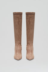 Shoes | Women Scanlan Theodore STRETCH BELOW THE KNEE BOOT 8.5 Camel.suede