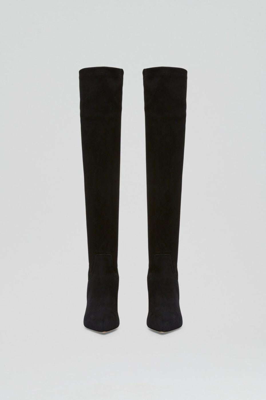 Shoes | Women Scanlan Theodore STRETCH SUEDE OVER THE KNEE BOOT 8.5 Black