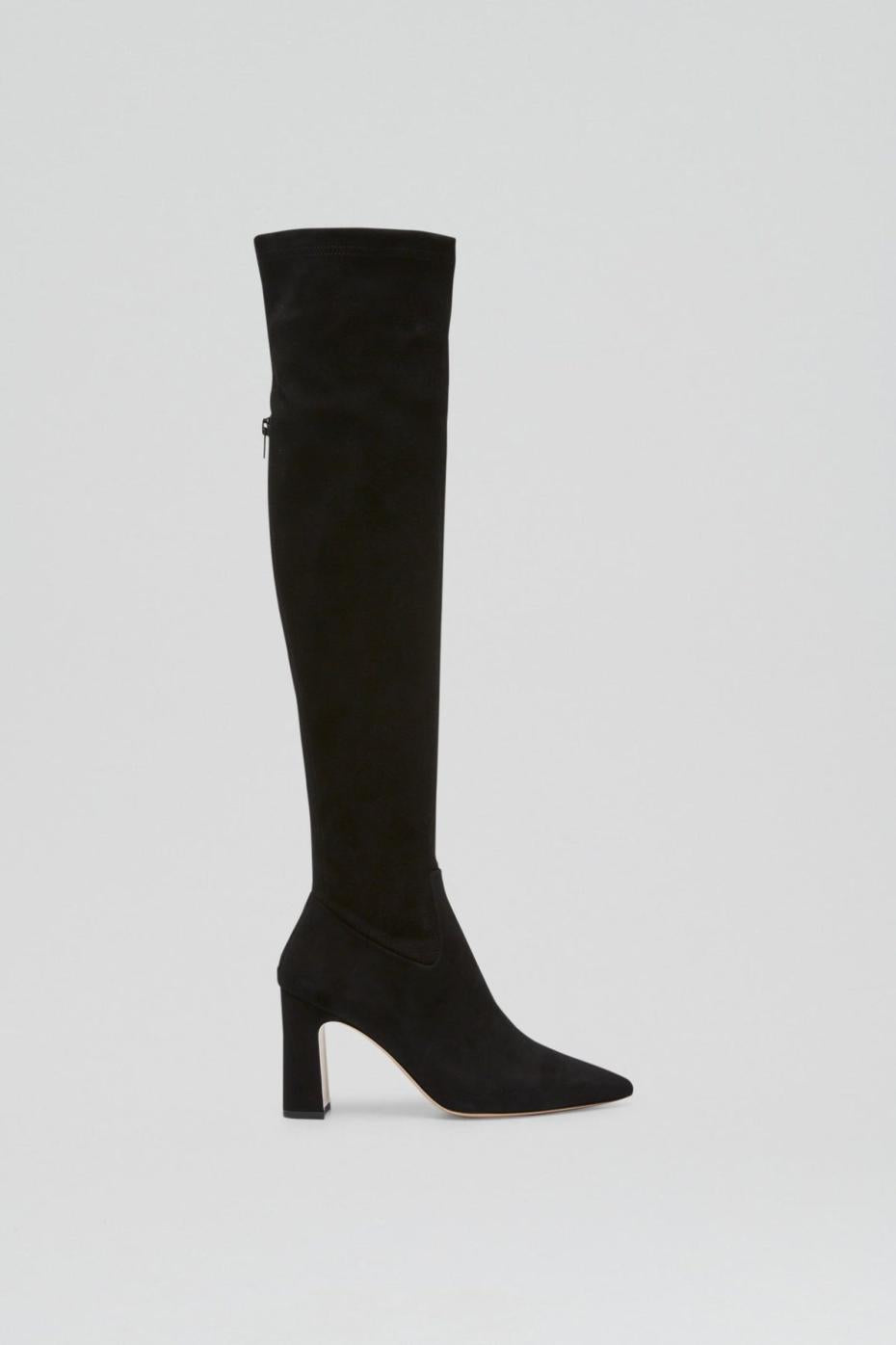 Shoes | Women Scanlan Theodore STRETCH SUEDE OVER THE KNEE BOOT 8.5 Black