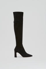Shoes | Women Scanlan Theodore STRETCH SUEDE OVER THE KNEE BOOT 8.5 Black