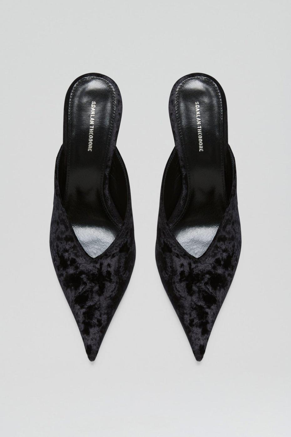 Shoes | Women Scanlan Theodore VELVET MULE 7.5 Black