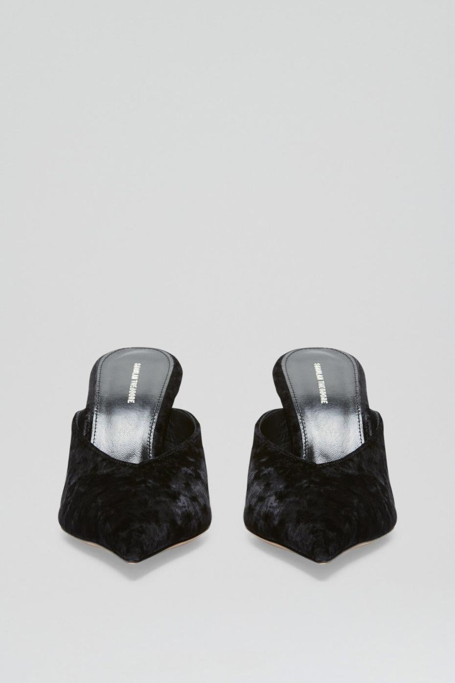 Shoes | Women Scanlan Theodore VELVET MULE 7.5 Black