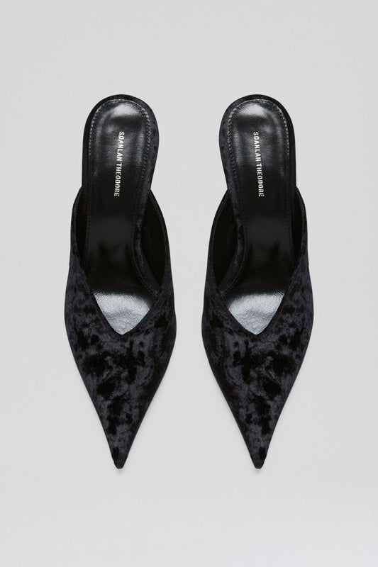Shoes | Women Scanlan Theodore VELVET MULE 7.5 Black