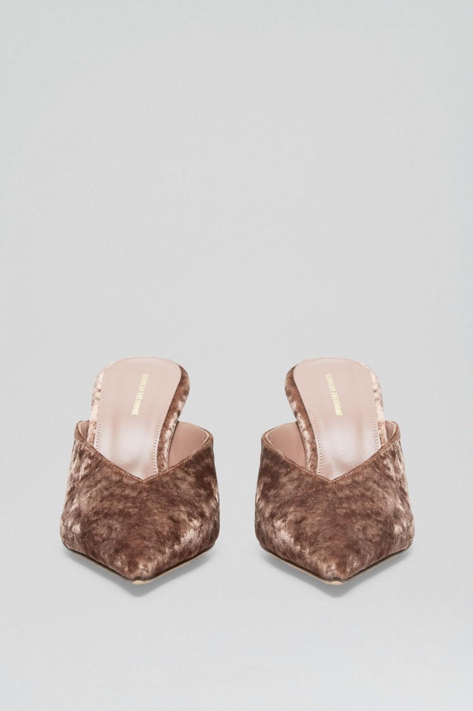 Shoes | Women Scanlan Theodore VELVET MULE 7.5 Mink